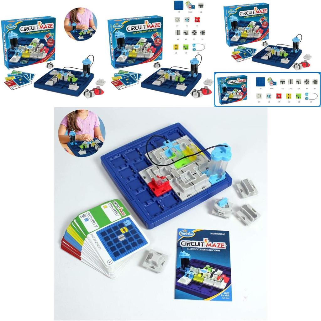 Thinkfun Лазерная гравитационная настольная игра Продвинутая головоломка-лабиринт с цепью