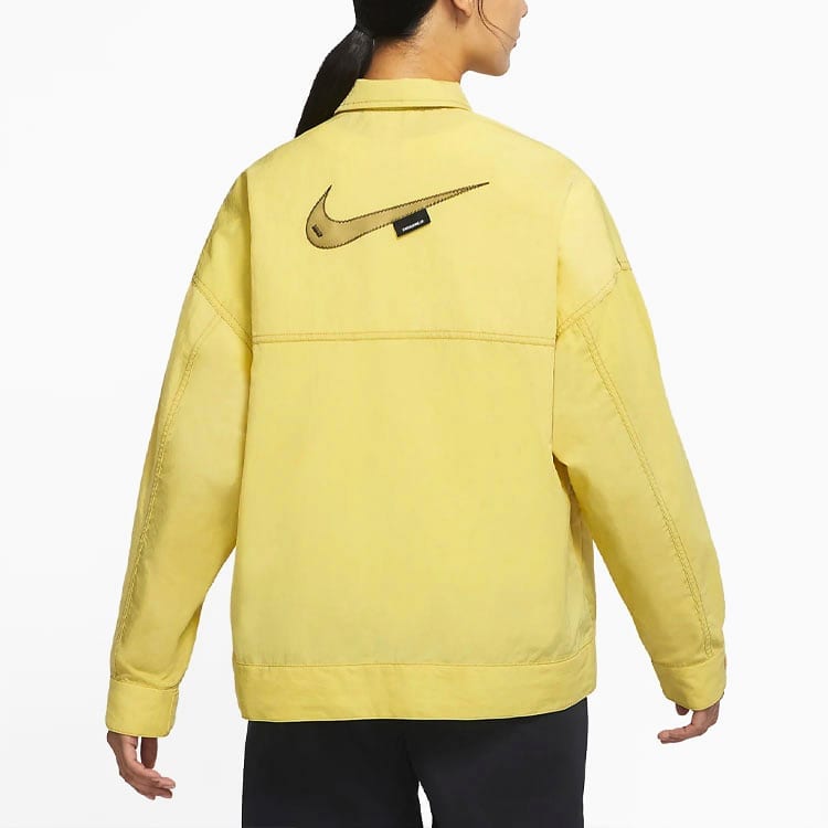 Nike Спортивная куртка женская Ярко-желтая DM6204-304