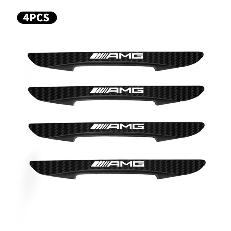4 шт. Защитная наклейка на кузов автомобиля, противоударная защитная полоса для Mercedes Benz A180 A200 A260 W203 W210 W211 W204 C E S CLS