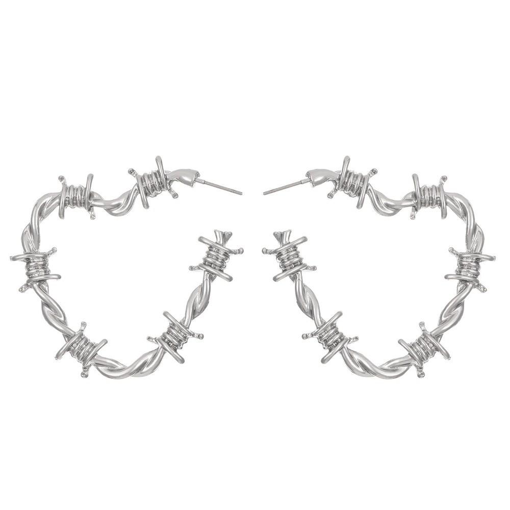 Retro Hoop Earrings Punk Drop Earrings New Earrings Jewelry Gift