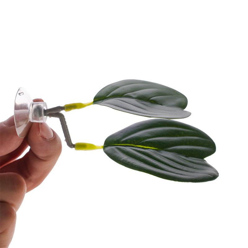 1 шт. Искусственный лист-гамак для нереста и игры рыбок Декор для аквариума питомцев Рыбки Петушки Растения Лист Декор для аквариума