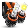 SEALIGHT Fog Lamp, LED H8, H11, H16 Bulb, Yellow Fog, 8000 LM Equipped with