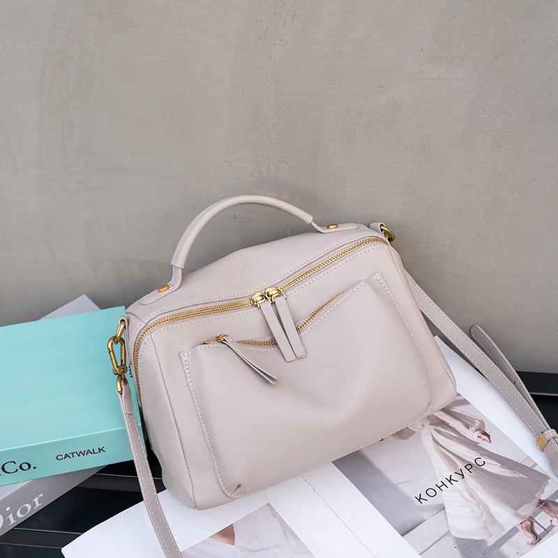 Женская сумка из натуральной кожи первого слоя, модная универсальная сумка из высококачественной фактурной кожи