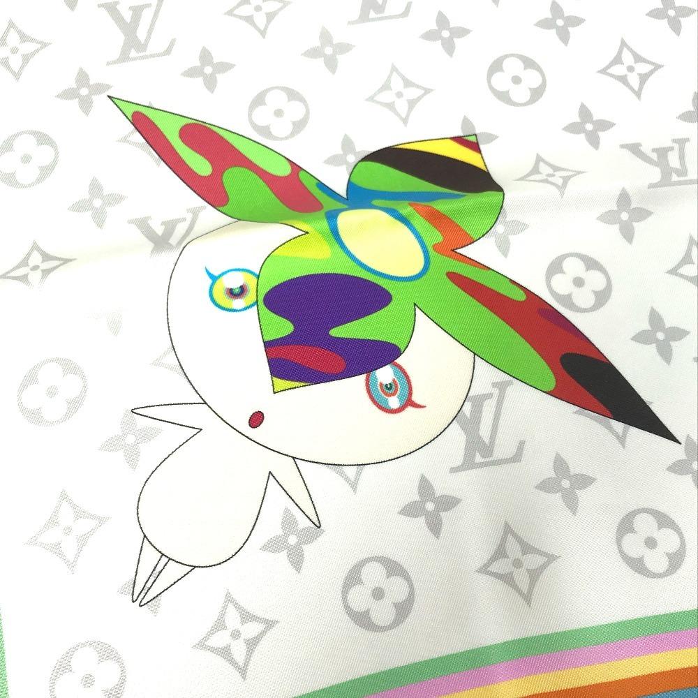 Louis Vuitton M96273 Panda Monogram Superflat Characters Square 70 Scarf Unused