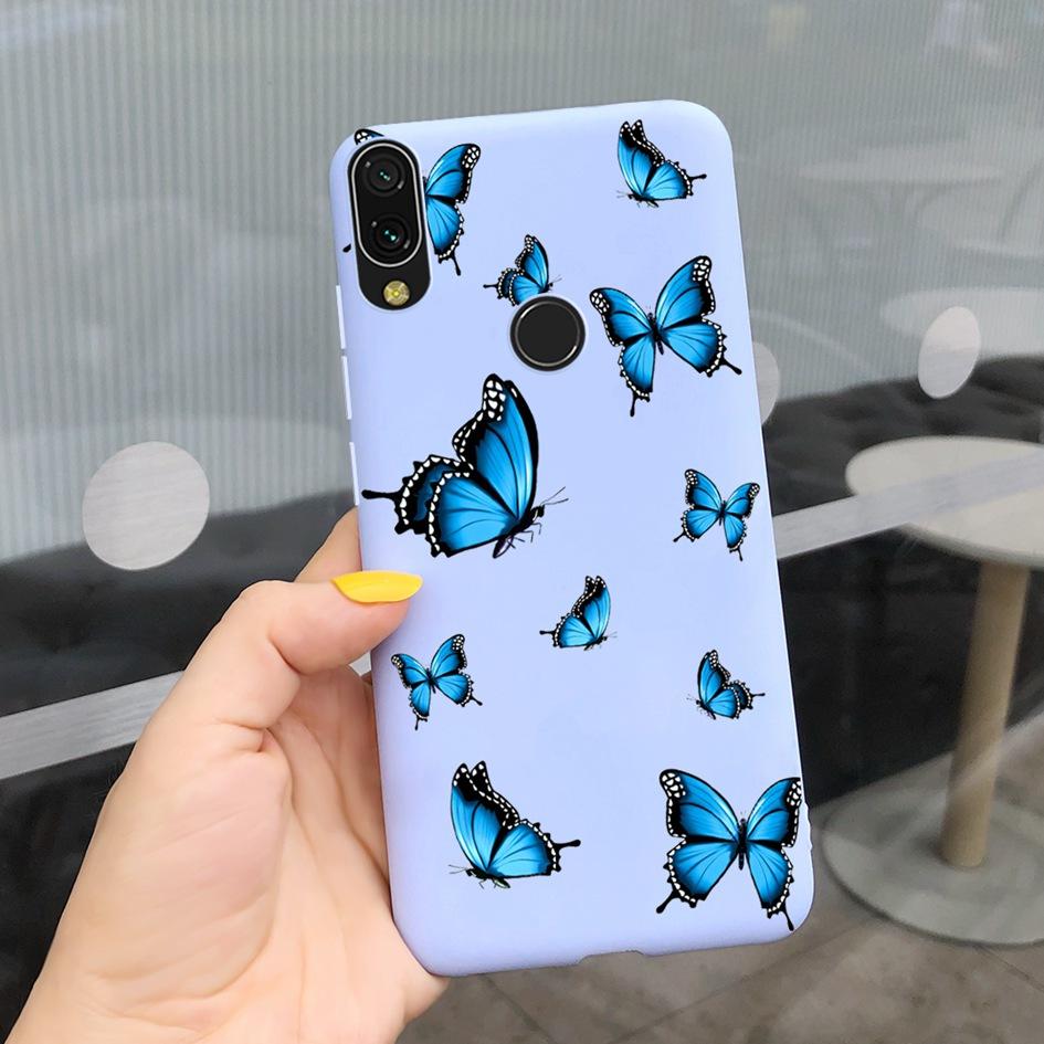 Мягкий чехол для Xiaomi Redmi Note 7 Чехол Funda для Redmi 7 7A Модный силиконовый чехол-подсолнух для Redmi Note7 Pro Задняя крышка