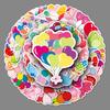 50 Balloon Bouquet Doodle Personality Cartoon Small Fresh Guka DIY Water Cup Suitcase Sticker Waterproof