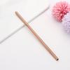 Portable Kitchen Accessories Heart-shaped Metal Straws Reusable Straw Drinking Straw Bar Tool
