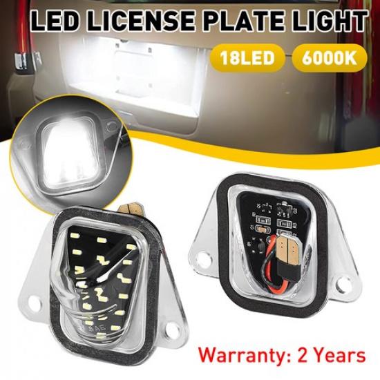 AUXITO LED License Plate Tag Light Lamp For 07-14 Suburban Chevy 1500 2500 Tahoe