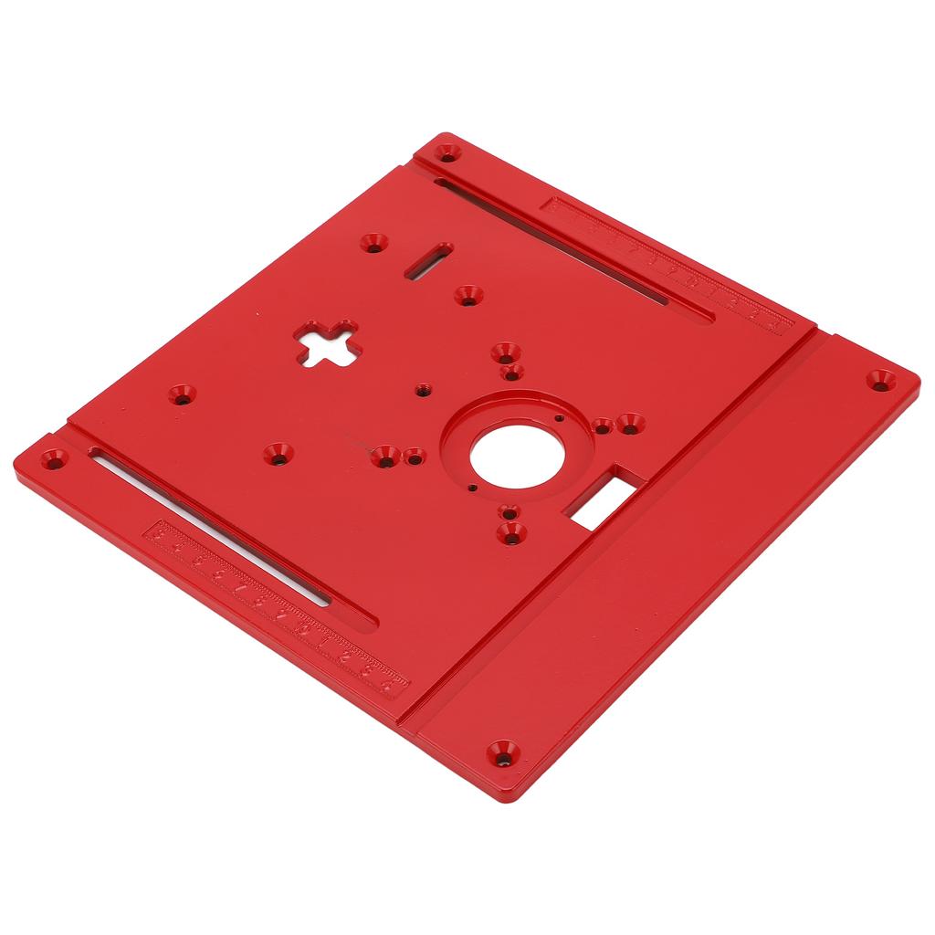 Деревообрабатывающий торцовочный станок Перекидная доска Алюминиевый сплав Лобзик Триммер Фрезерный стол Вставная пластина