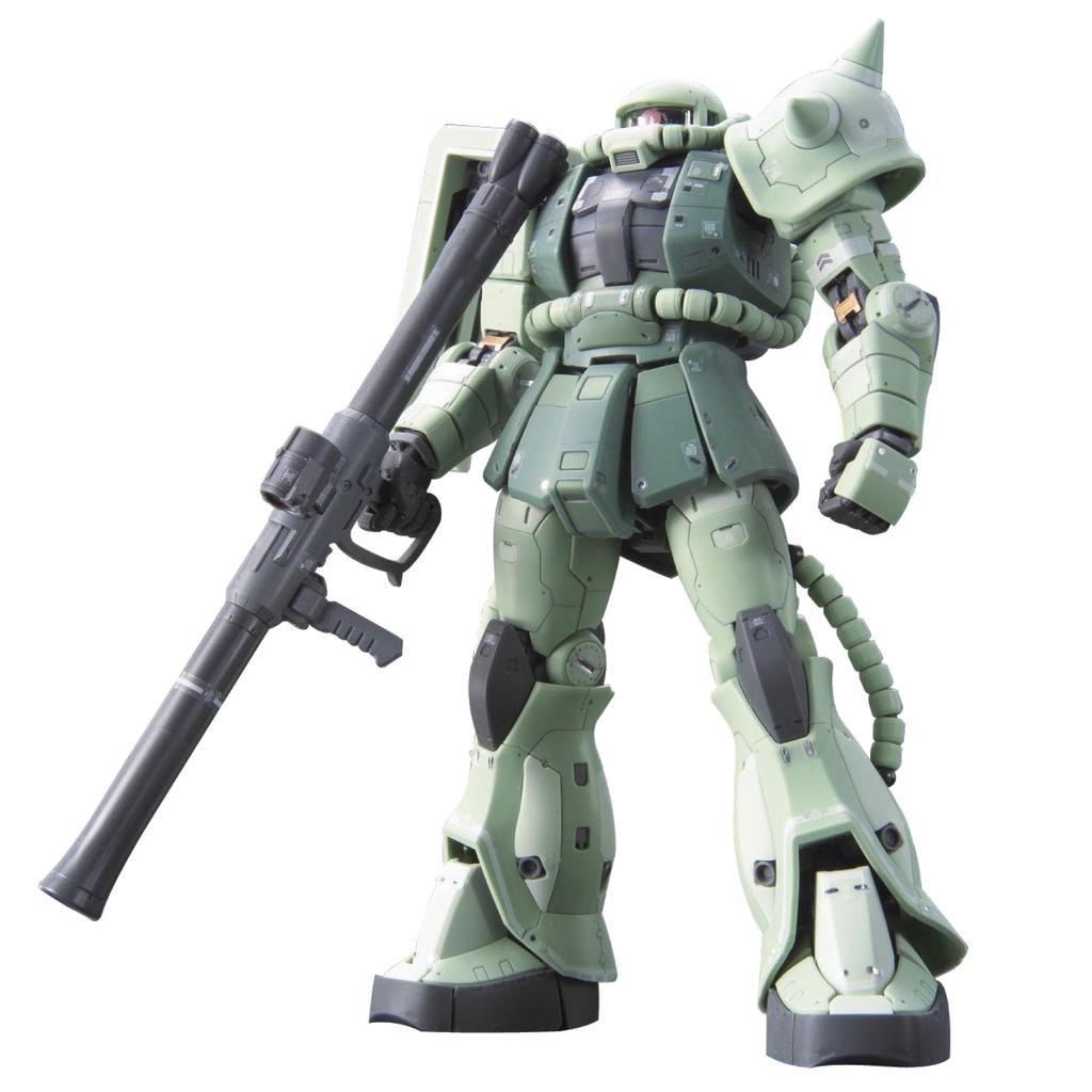 RG Серийный тип Заку Костюм 1/144 MS-06F (Мобильный Гандам)