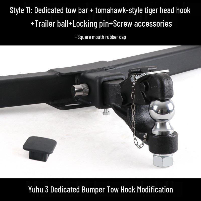 Ford Ranger JMC Dadiyu Huhu 3 Фаркоп Задний Буксировочный Крюк - Съемный для Буксировки