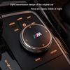 CTCE1 Car Multimedia Knob Button Cover Sticker For BMW G30 G32 6GT G20 F30 F10 G01 G02 G05 G06 G07 G11 G12 G22 F15 F36 X3 X4 X5 X6 X7