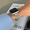 Тонкий металлический ремешок из нержавеющей стали для женских часов Apple Watch 38/40/41 мм 42/44/45/46/49 мм Подходит для iWatch Серии SE987654321