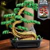 Moc 1023 детали Клен Сосна Красные кленовые листья Модель бонсай Микро строительные блоки Кирпичные наборы Игрушка для детей Домашний декор