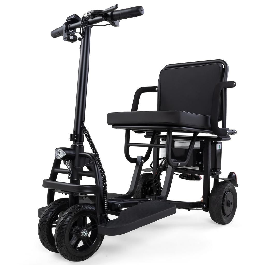 WEYRAL C36VC09BP Convenient&Safe Electric Riding Wheelchair 300W Motor 8AH Battery 15KM/H Top Speed Convenient Folding Electric Wheelchair