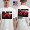 Bad Omens Do You Feel Love Североамериканский тур 2026 Города Даты Двусторонняя футболка Унисекс футболка