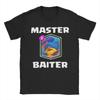Master Baiter CClashs RRoyales Футболка Мужская Повседневная 100% Хлопок Футболка С Круглым Вырезом С Коротким Рукавом Футболка С Принтом Одежда