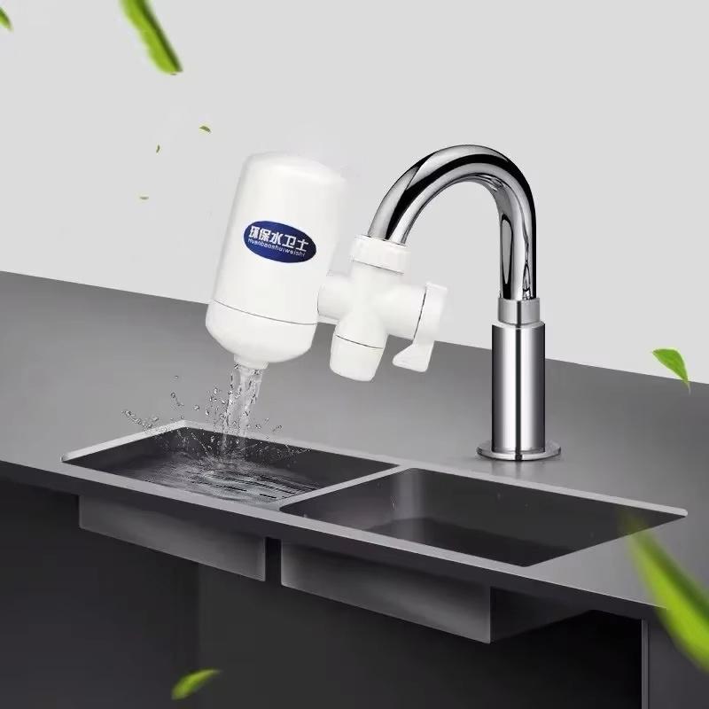 Kitchen Faucet Filter Ceramic Water Purifier Food Grade BPA Free Tap Filter for Household Kitchen Sink Use