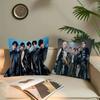 Стиль Kpop T-Tomorrow X T-Together Txt Офисная Подушка Наволочка Автомобильная Наволочка для Подушки 45X45См Наволочка для Подушки под Поясницу Наволочка для Подушки Дивана