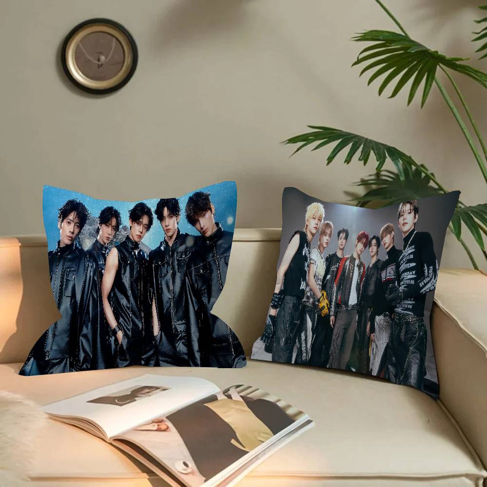 Стиль Kpop T-Tomorrow X T-Together Txt Офисная Подушка Наволочка Автомобильная Наволочка для Подушки 45X45См Наволочка для Подушки под Поясницу Наволочка для Подушки Дивана