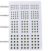183pcs/sheet 3D Luminous Fishing Lure Eyes Glowing Fish Eyes Sticker  Tying Saltwater Flies