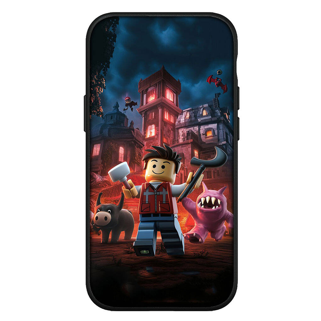Для Motorola Moto Edge 70 60 50 G54 G24 G15 G86 Samsung Galaxy S25 iPhone 17 16 15 Xiaomi Redmi Note 14 13 Pro Max Чехол для телефона Мультяшный R-Robloxs Чехол