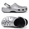Classic Metallic Clog Silver 205831 0p1