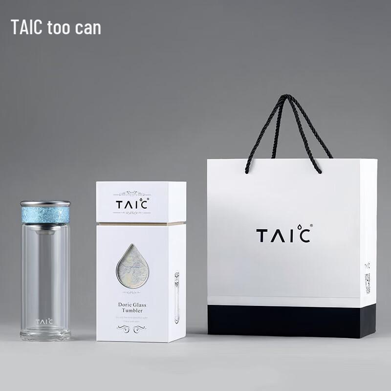 TAIC Двухслойный изолированный стеклянный стакан для воды