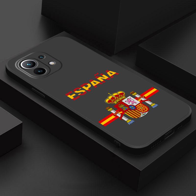 Spain LOGO España Passport Phone Case For Xiaomi 15T 14T Pro 13T Mi 11T 10T 15Ultra Poco X7 F7 M7 Pro X3 X5 X6 F6 Silicone Cover