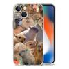 Милый Капибара Роскошный Прозрачный Чехол Для Телефона Для iPhone 15 16 14 13 12 11 Pro Max XS X XR SE 7 8 Plus Прозрачная Защитная Крышка Объектива