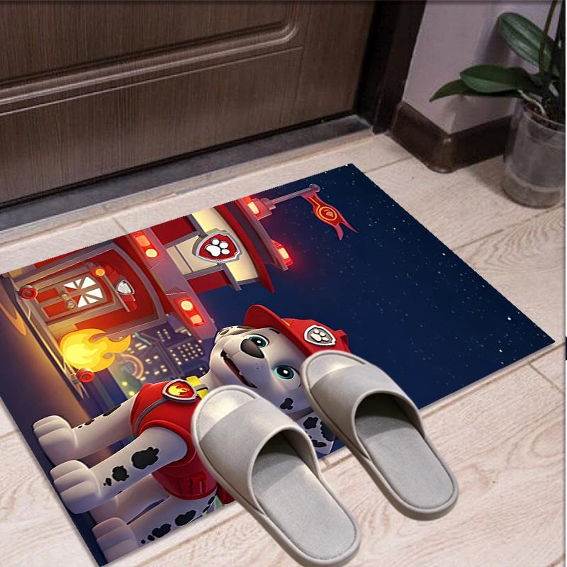 PAW Patrol Pattern Rug, Indoor/Outdoor Mat, for Picnic, Gameroom, Bedroom, Office, Living Room, Home Decor Carpet, Birthday Gift