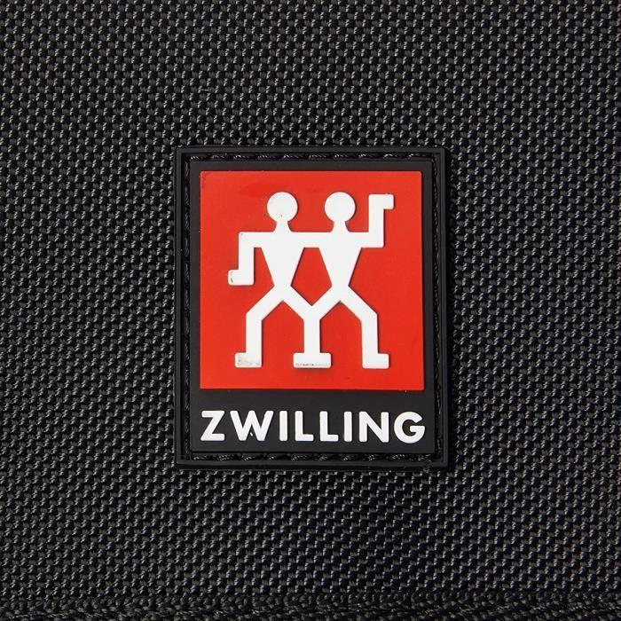 Кейс для ножей - ZWILLING - Пустой - Черный нейлон - 17 отделений - 49,5 см x 26 см x 11,2 см