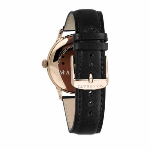 Official Maserati Ricordo 42mm White Sunray Dial Men's Quartz Watch R8851125005, 5 ATM Water Resistance, Japanese Movement, 2-Year Warranty