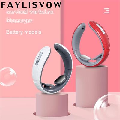 Массажер для шеи и плеч, электрическая низкочастотная магнитная терапия, импульсное облегчение боли, релаксация, физиотерапия позвонков