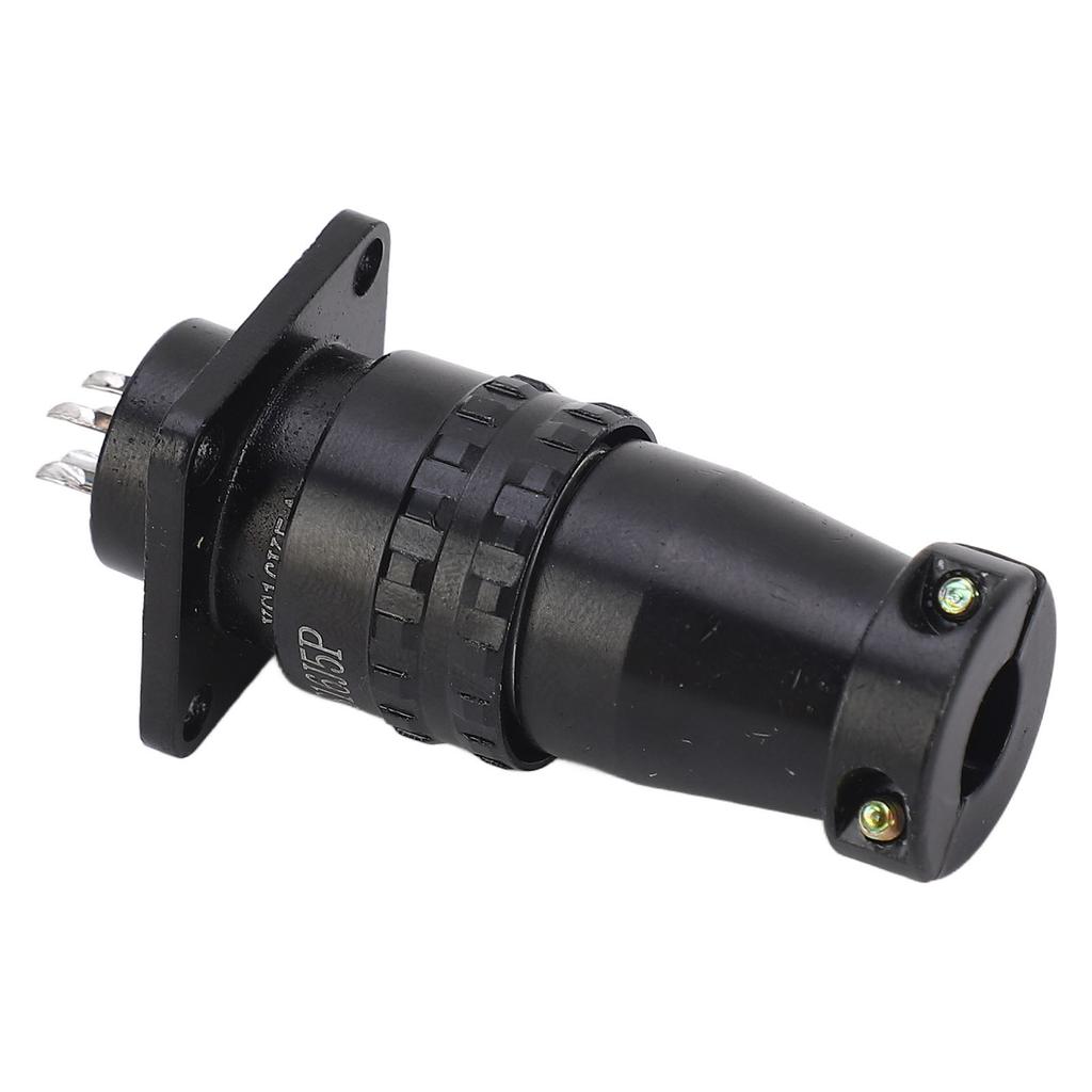 Авиационная вилка 5-контактный штекерный разъем гнездовой разъем латунный контакт AC 400V для питания