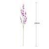 4Pcs Long Stem Artificial Orchid Flower Yellow Dancing Lady Orchid  Living Room