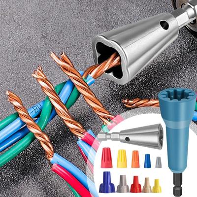 Инструмент для скручивания проводов Инструмент для зачистки кабеля Насадка для дрели Инструменты электрика Для строительства Сети Промышленности