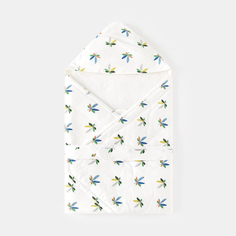 Newborn Pure Cotton Blanket - Lightweight Spring/Autumn Swaddle Quilt