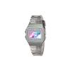 Индивидуальные часы модифицированная серия модный тренд водонепроницаемые 200 метров F-91WS-8DF модифицированные-глазурованные серый Кварцевые смола str F-91WS-8DF