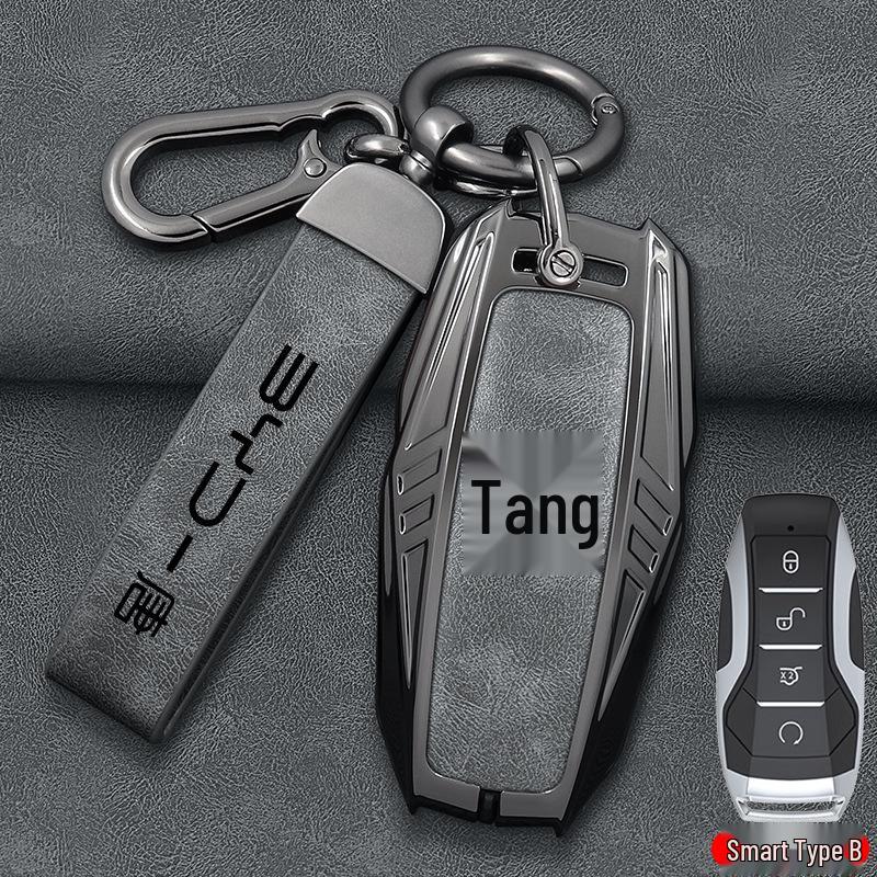 Чехол для ключа 2025 BYD Tang DMi/EV: Унисекс защитный чехол