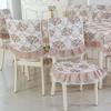 1 шт. кружевные чехлы для стульев для столовой, съемные, моющиеся, спандекс, жаккардовые, защитные коврики для стульев для дома, свадьбы, вечеринки, банкета