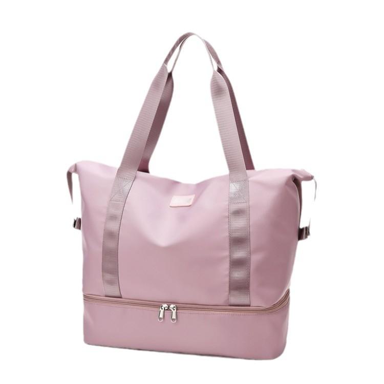 Travel Bag for Women's Short-distance Portable Lightweight Yoga Bag for Trolley Case for Students Large-capacity Luggage Storage Bag