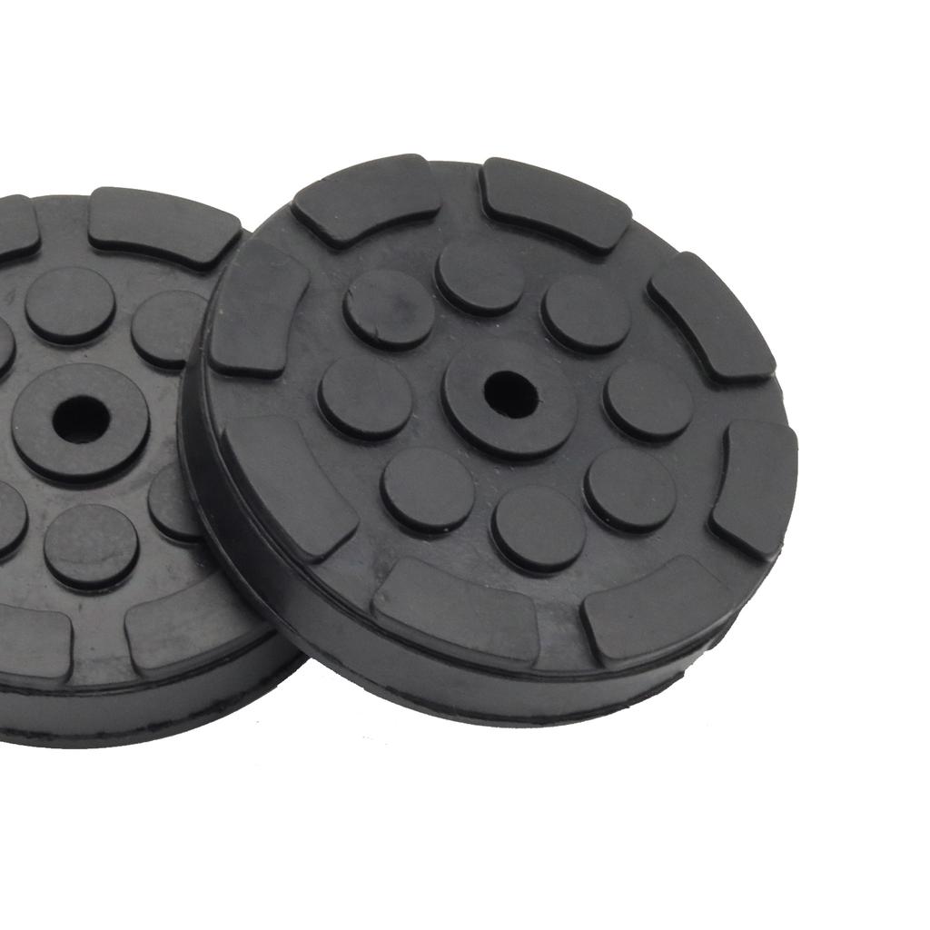 4 шт. подкладка для домкрата диаметром 120 мм, резиновая подкладка для подъема, рамный рельсовый адаптер для домкратов с боковой сваркой, автомобильный двухстоечный домкрат для подъема автомобиля