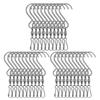2025 Trend 30 Piece Spinner Clip Hooks Silver Stainless Steel For Hanging Wind Spinner Wind Chime Crystal Twister