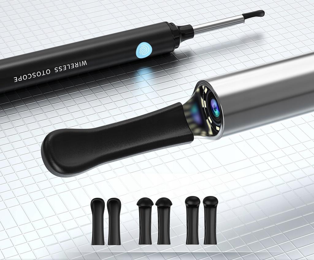Smart Otoscopic Camera Ear Cleaning Wax Wifi Hd