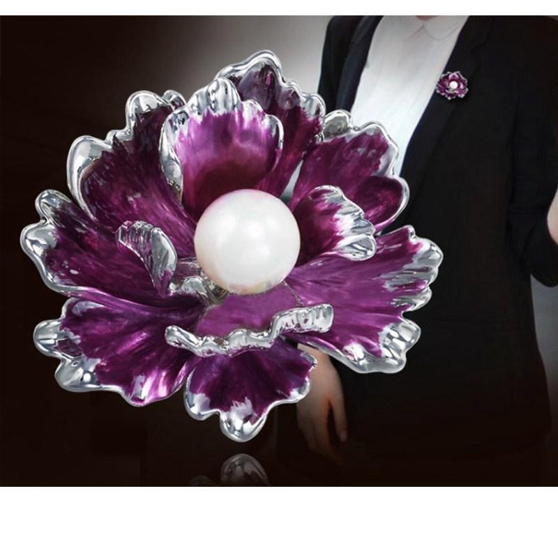 Chinese Style Ethnic Style Rich Peony Corsage Noble Peony Brooch