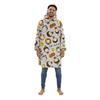 Unisex Adult Fleece Sherpa Lined Oversized Blanket Hoodie