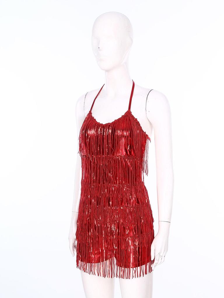 Женский танцевальный костюм с пайетками и кисточками, коктейльное платье для вечеринки, бальное платье для румбы и латины