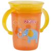 Nuby Infant Teaching Cup 240ml 10410, Orange, 1 Pc.