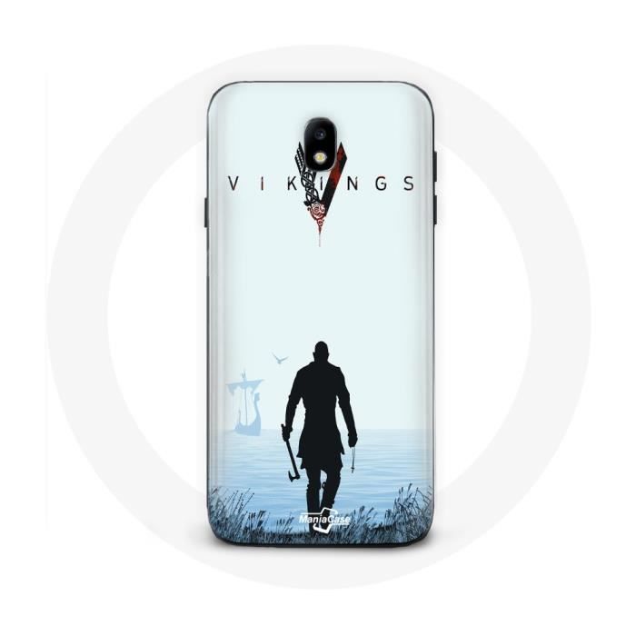 Case for Samsung Galaxy J3 2017 Vikings Series Season 6 Ragnar Lothbrok The Trailer 2022